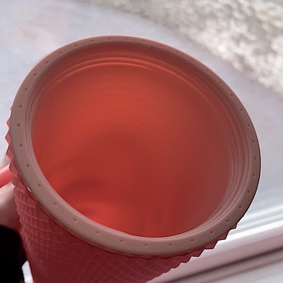 ☕️Starbuck’s☕️ Valentine’s💕2022 Pink Lemonade Jelly Gridded 24oz Venti Tumbler - Picture 13 of 16